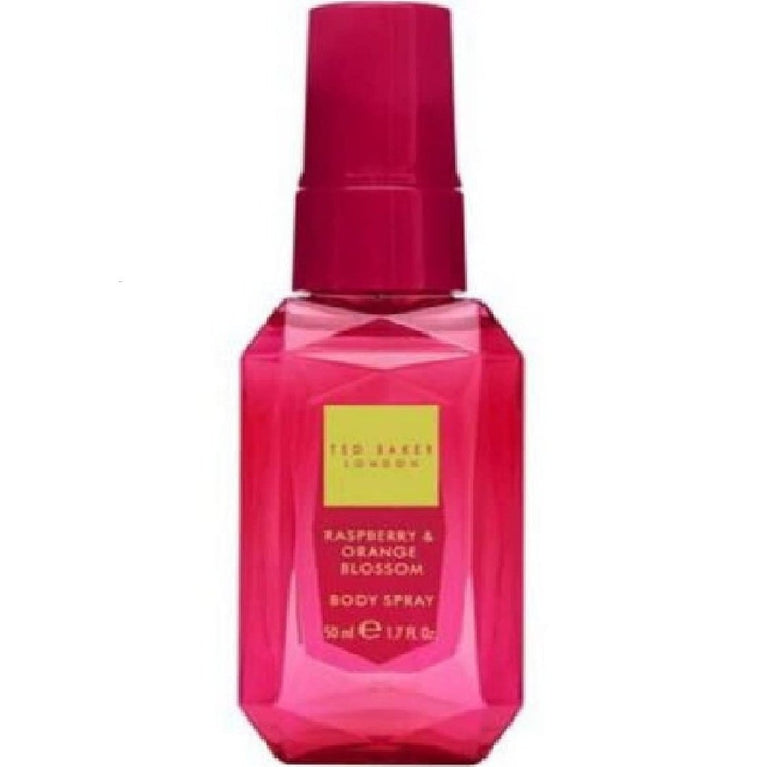 Ted Baker Raspberry & Blossom Body Spray - 50ml (Packaging-Free)