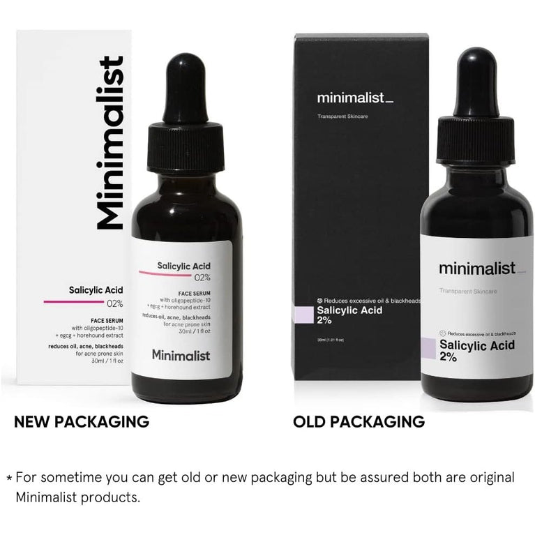 Advanced 2% Salicylic Acid Serum for Blackhead Removal and Oil Control - 30 ml