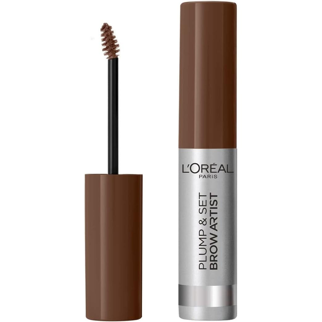 L'Oréal Paris Infallible 24H Wear Brow Gel Mascara, Waterproof and Long Lasting, For Naturally Fuller Looking Eyebrows, 5 ml, Shade: Light Brunette 5.0