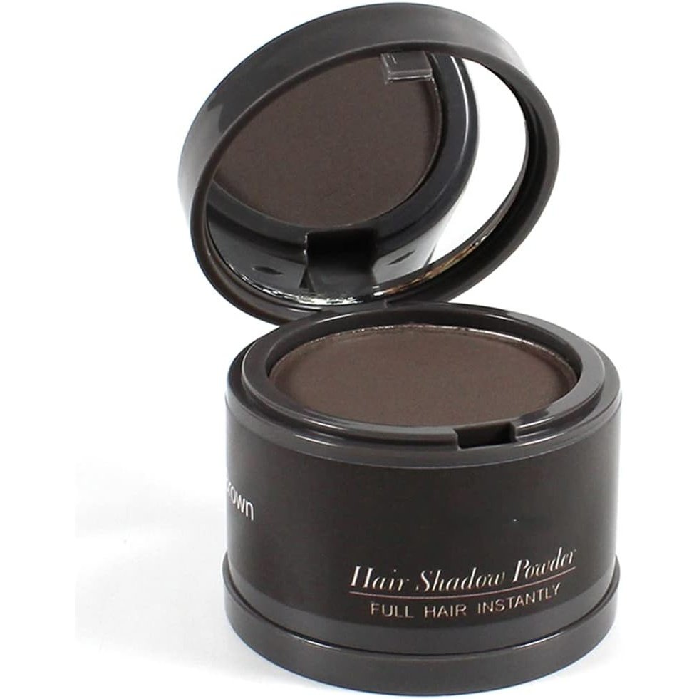 Hairline Powder, Hair Root Dye, Instantly Hair Color Shadow Cover Gray Hair Root, Hair Touch-Up, Thin Hair Powder 4g