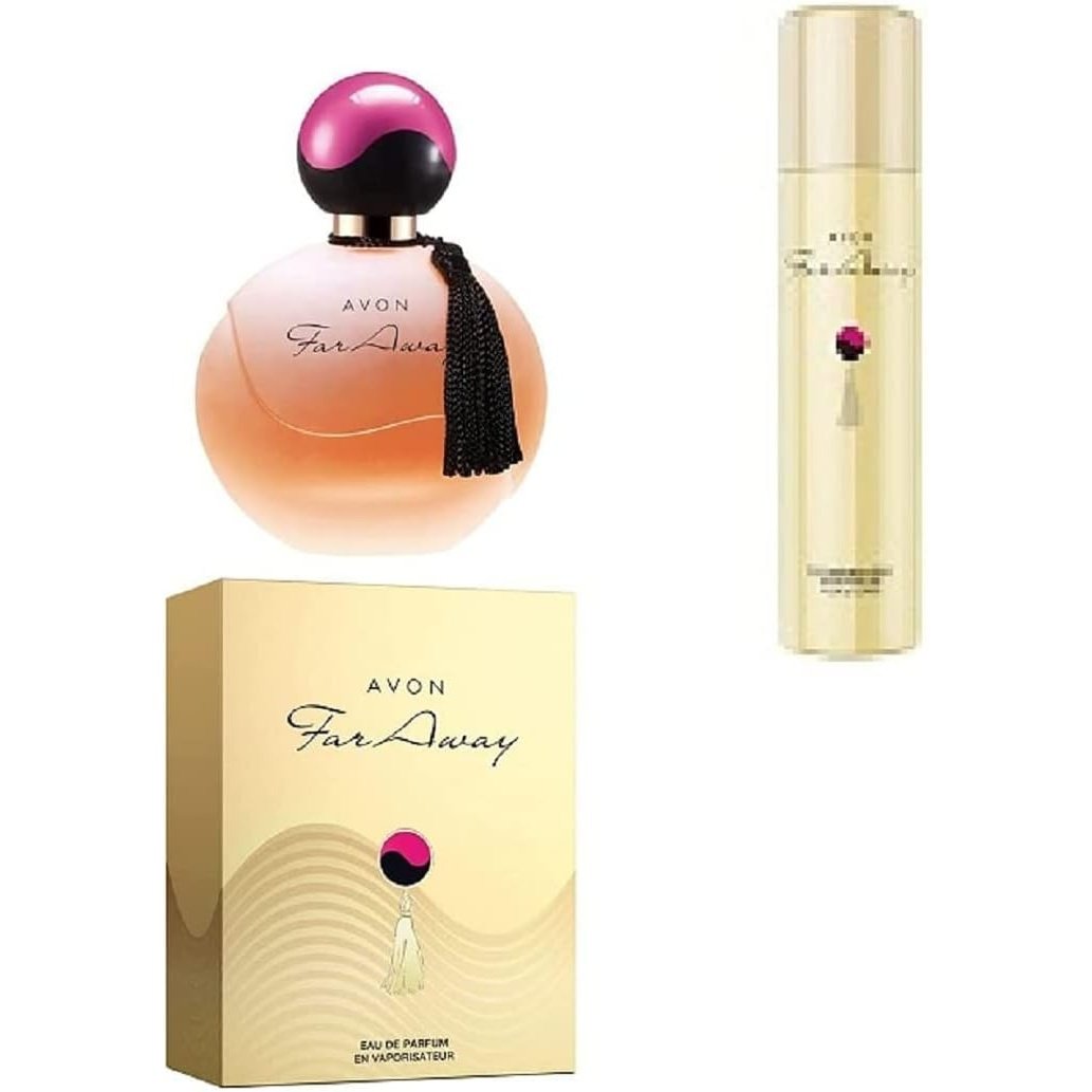 Far Away Eau de Parfum Fragrance Gift Set with Perfumed Body Spray