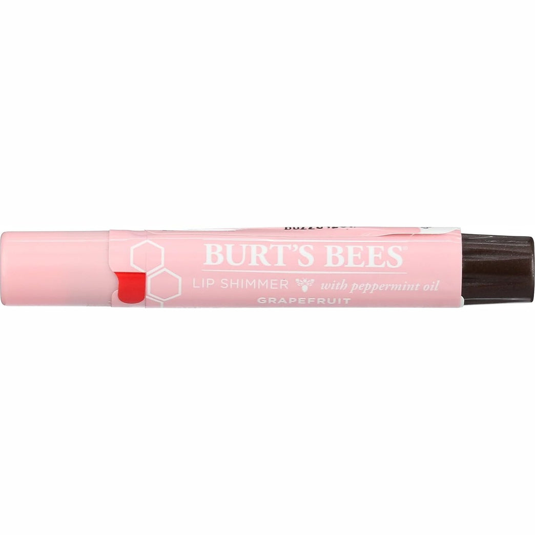 Burt's Bees Natural Peony Lip Shimmer with Antioxidant-Rich Fruit Oils, 0.09 OZ, 2.6 g (Pack of 1)