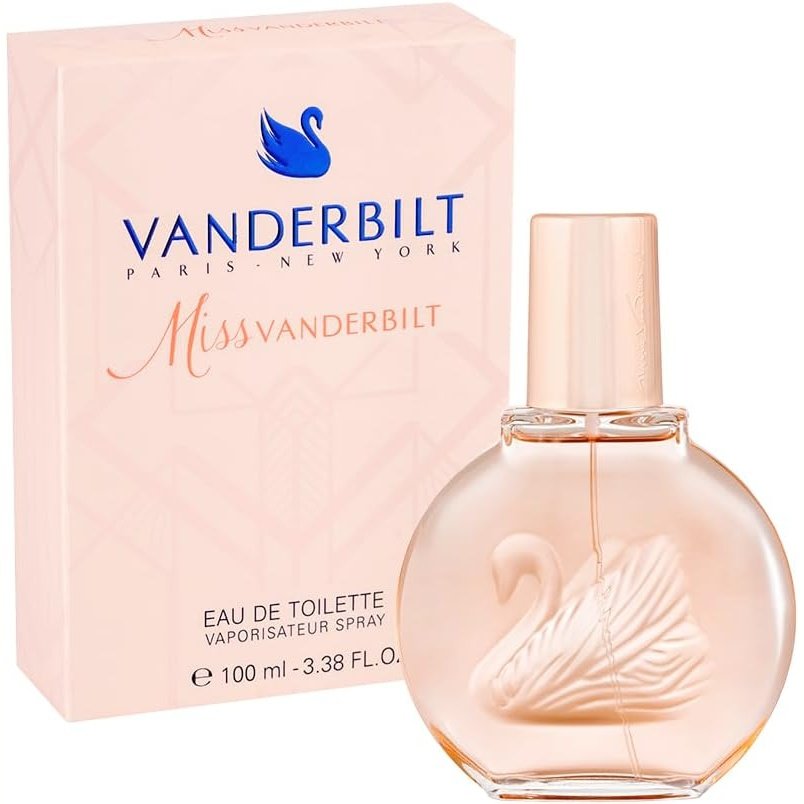 Miss Vanderbilt Eau De Toilette 100ml Spray | Floral Fragrance for Women | Genuine Gloria Vanderbilt Perfume