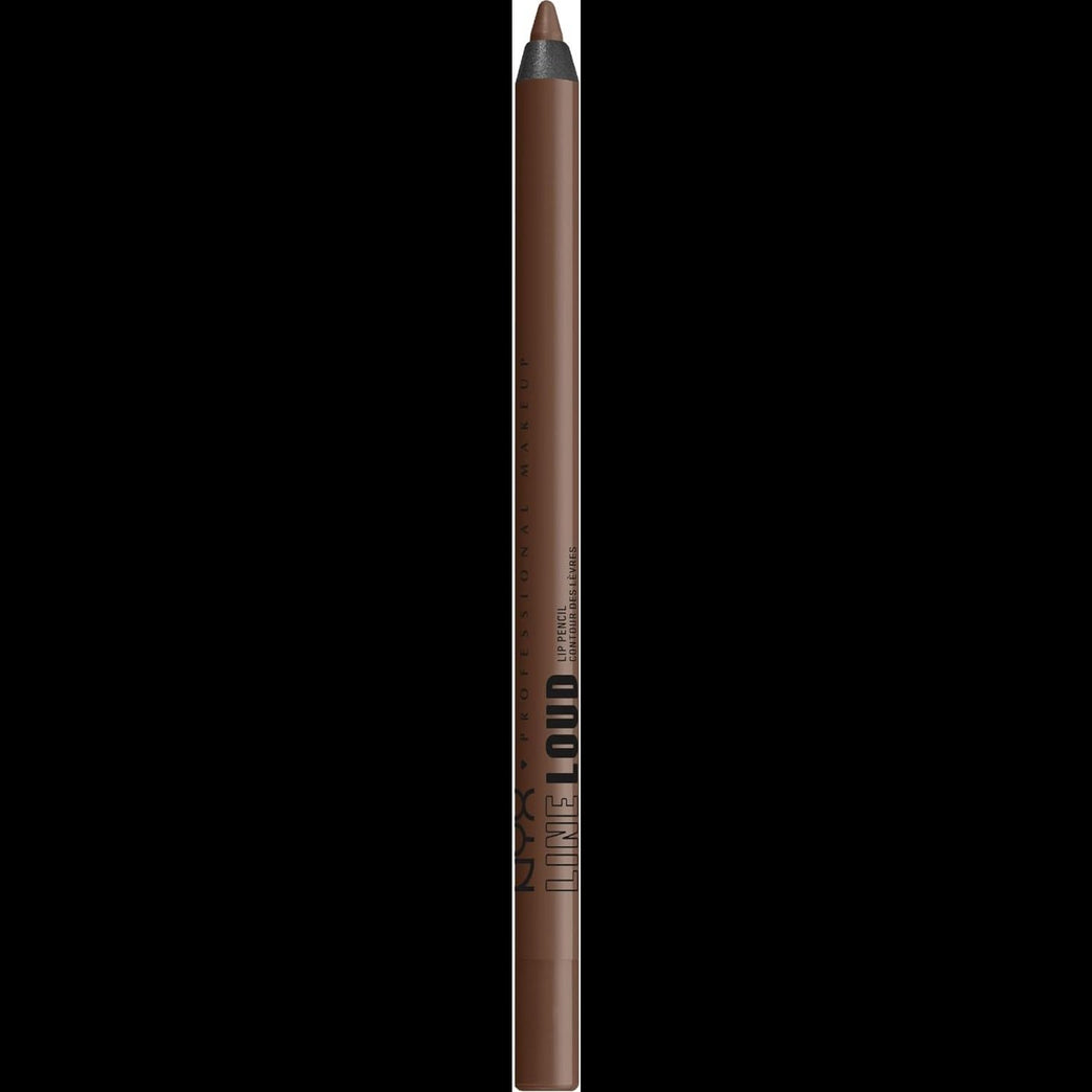 NYX Line Loud Matte Lip Liner - Long-Lasting, Smudge-Proof, Shade 17 Rebel Kind, Infused with Jojoba Oil and Vitamin E