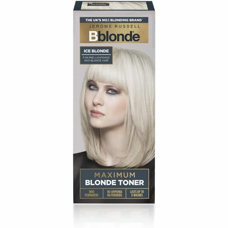 Ice Blonde Non-Permanent Hair Toner for Pre-Lightened Hair