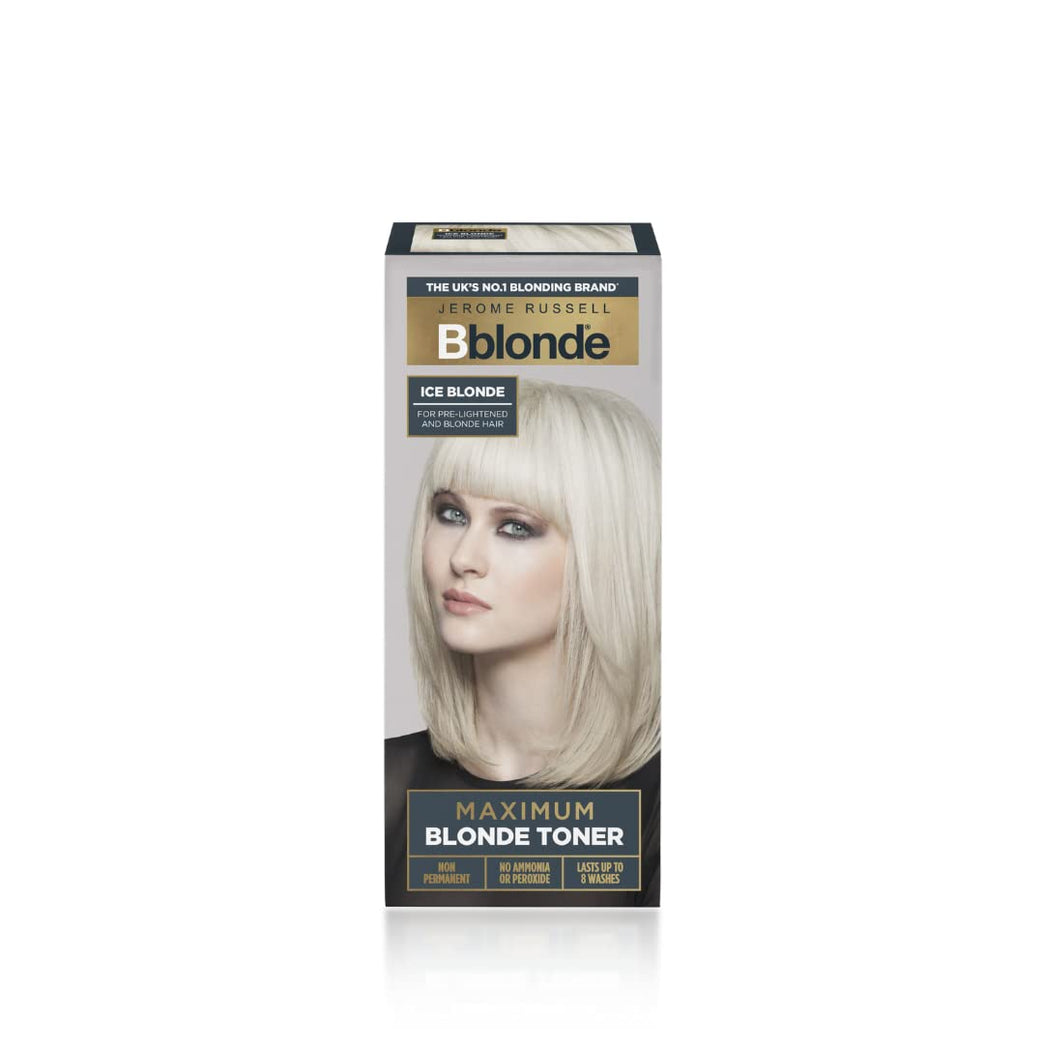 Ice Blonde Non-Permanent Hair Toner for Pre-Lightened Hair
