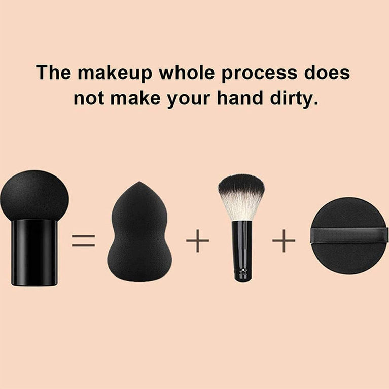 Hydrating BB Cream with Mushroom Head Applicator, Concealer, and Anti-Aging Properties