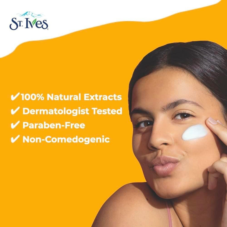 St Ives Youthful Radiance Skin Moisturizer with Collagen & Elastin - Dermatologist Tested, 10 oz Jar