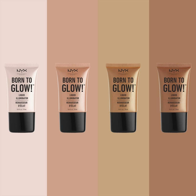 Luminescent Sun Beam Liquid Illuminator and Makeup Highlighter