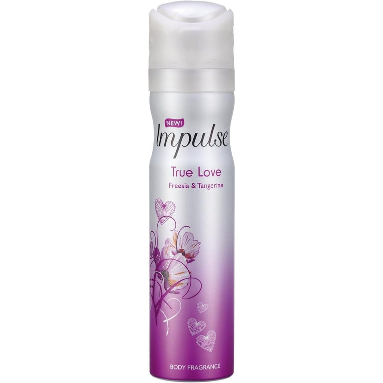 Impulse True Love Body Spray 75 ml - Pack of 6