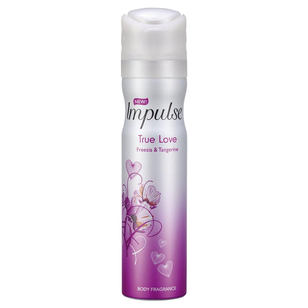 Impulse True Love Body Spray 75 ml - Pack of 6