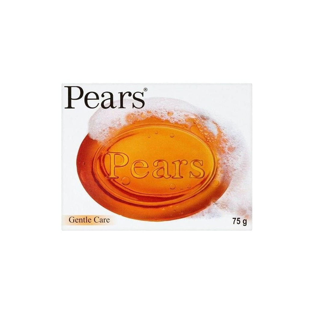 Pears Transparent Soap (75g) - Pack of 6 - Gentle and Refreshing Cleansing Experience