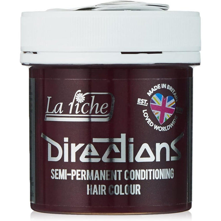 DIRECTIONS Cerise Semi-Permanent Hair Colour - 88ml Tub