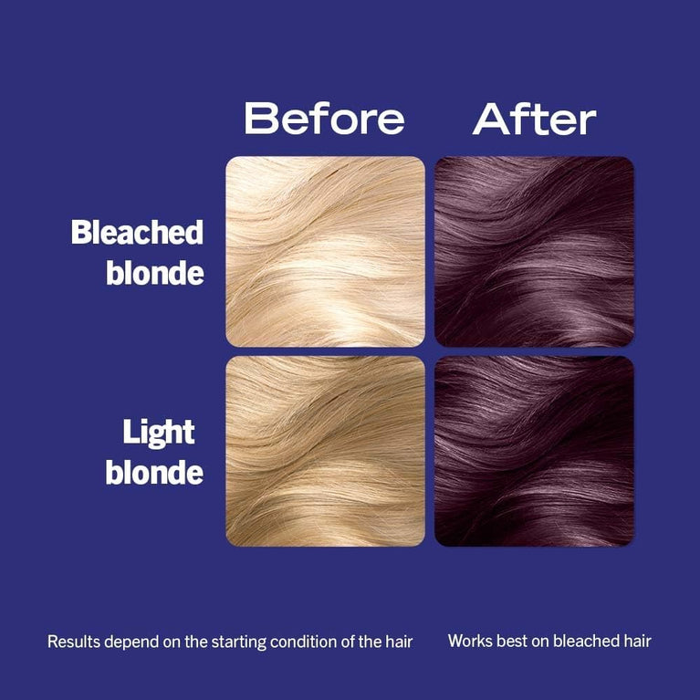 Schwarzkopf LIVE Mystic Violet Hair Dye with Vibrancy Serum