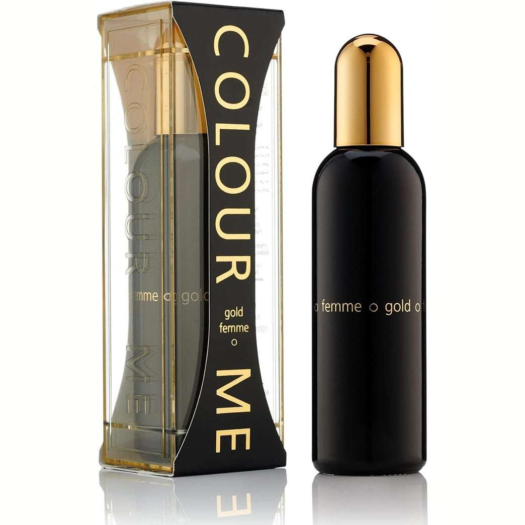 Glamorous Gold Femme Perfume for Women - 100ml Eau de Parfum - Luxury Fragrance for Ladies by Milton-Lloyd