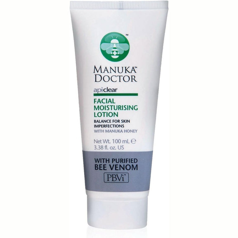 ApiClear Hydrating Blemish-Resistant Moisturiser with Manuka Honey & Bee Venom 3.4 fl oz