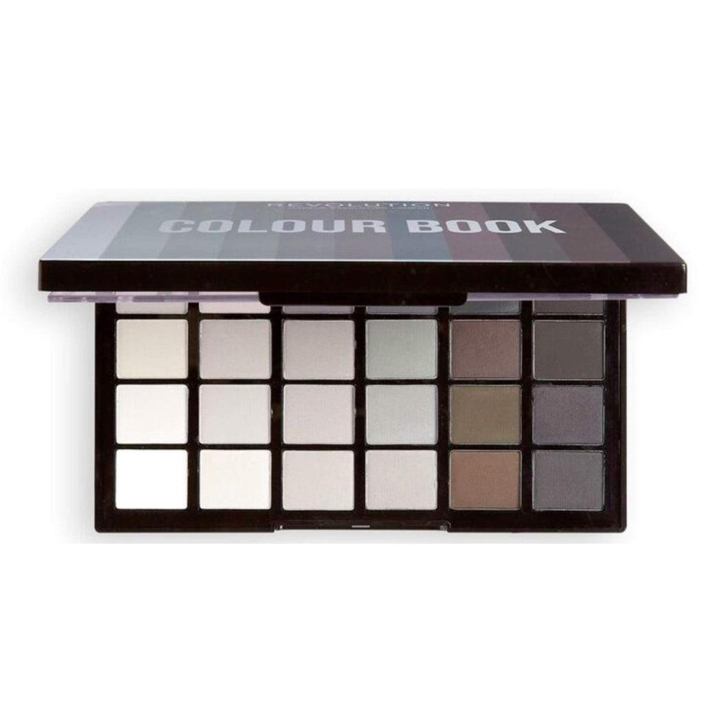 Revolution Beauty London's 48-Shade Colour Book Eyeshadow Palette CB01 - Lightweight, Highly Pigmented and Cruelty-Free Eye Shadows in Mauve and Lilac Tones, 38.4g