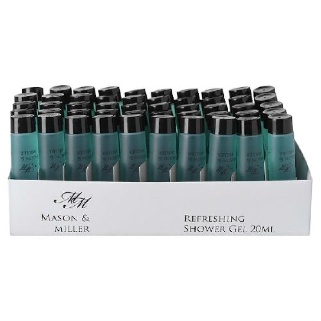 Mason & Miller Shower Gel 50x20ml - Luxurious and Convenient Skin Cleanse