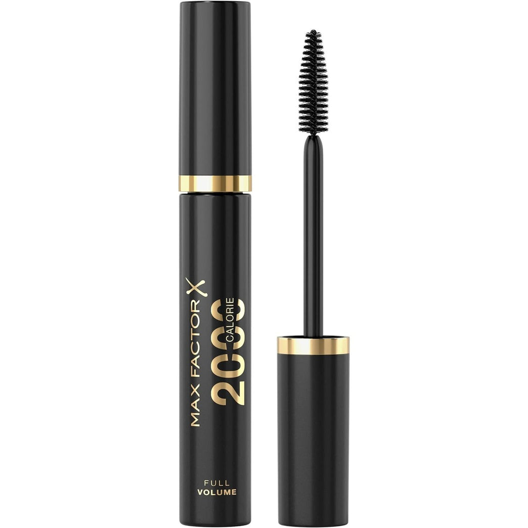 Max Factor Dramatic Volume 2000 Calorie Mascara in Black, 9 ml Single Pack - Suitable for Sensitive Eyes