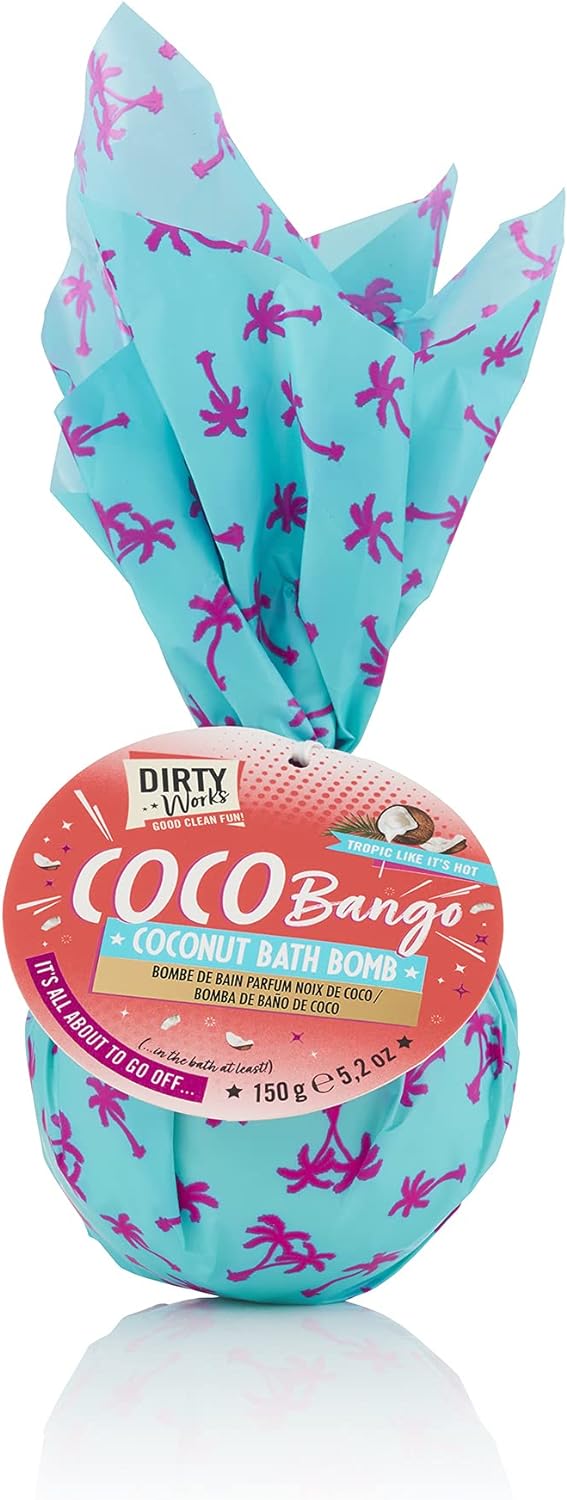 Dirty Works Coco-Bango Coconut Bath Bomb 150g
