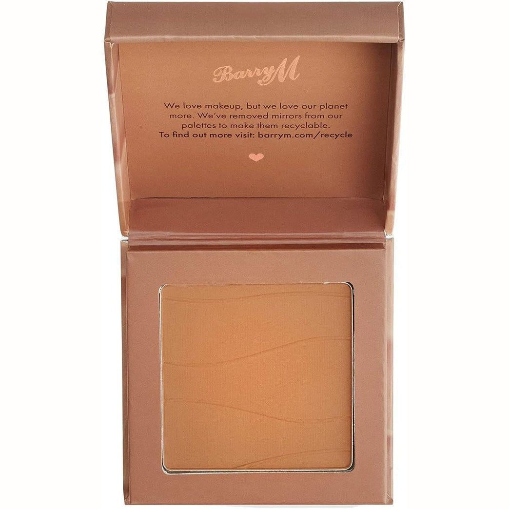 Shea Butter Infused Barry M Cosmetics Heatwave Bronzer in Island Medium Shade for Natural Sun-Kissed Glow
