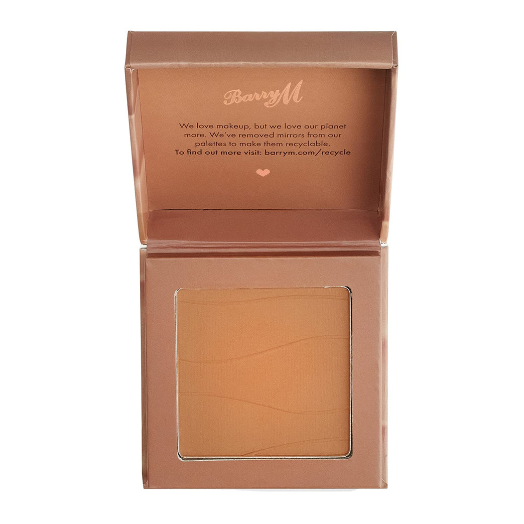 Shea Butter Infused Barry M Cosmetics Heatwave Bronzer in Island Medium Shade for Natural Sun-Kissed Glow