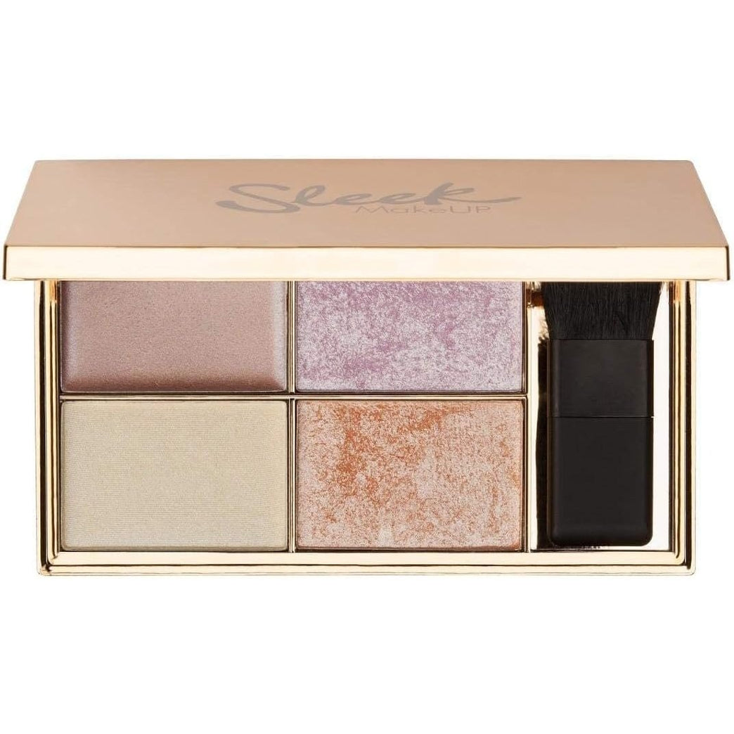 Radiant Quartet Glow Highlighting Palette - High Impact Shades for an Exceptional Shine