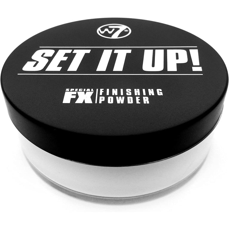 W7 Feather-Light Translucent Setting Powder for Seamless Blending and Balanced Skin Finish