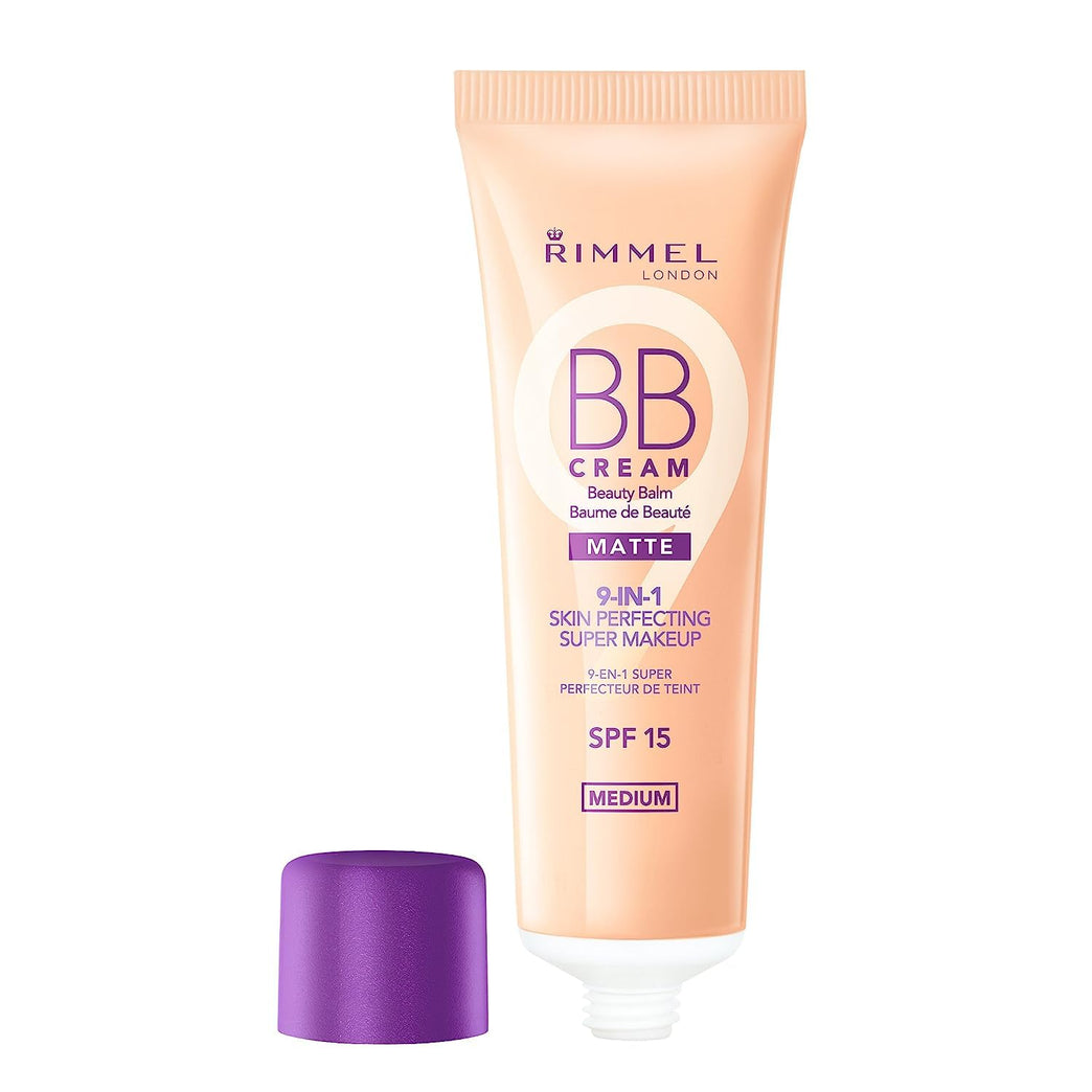 Rimmel London BB Cream Matte, 002 Medium, 30 ml