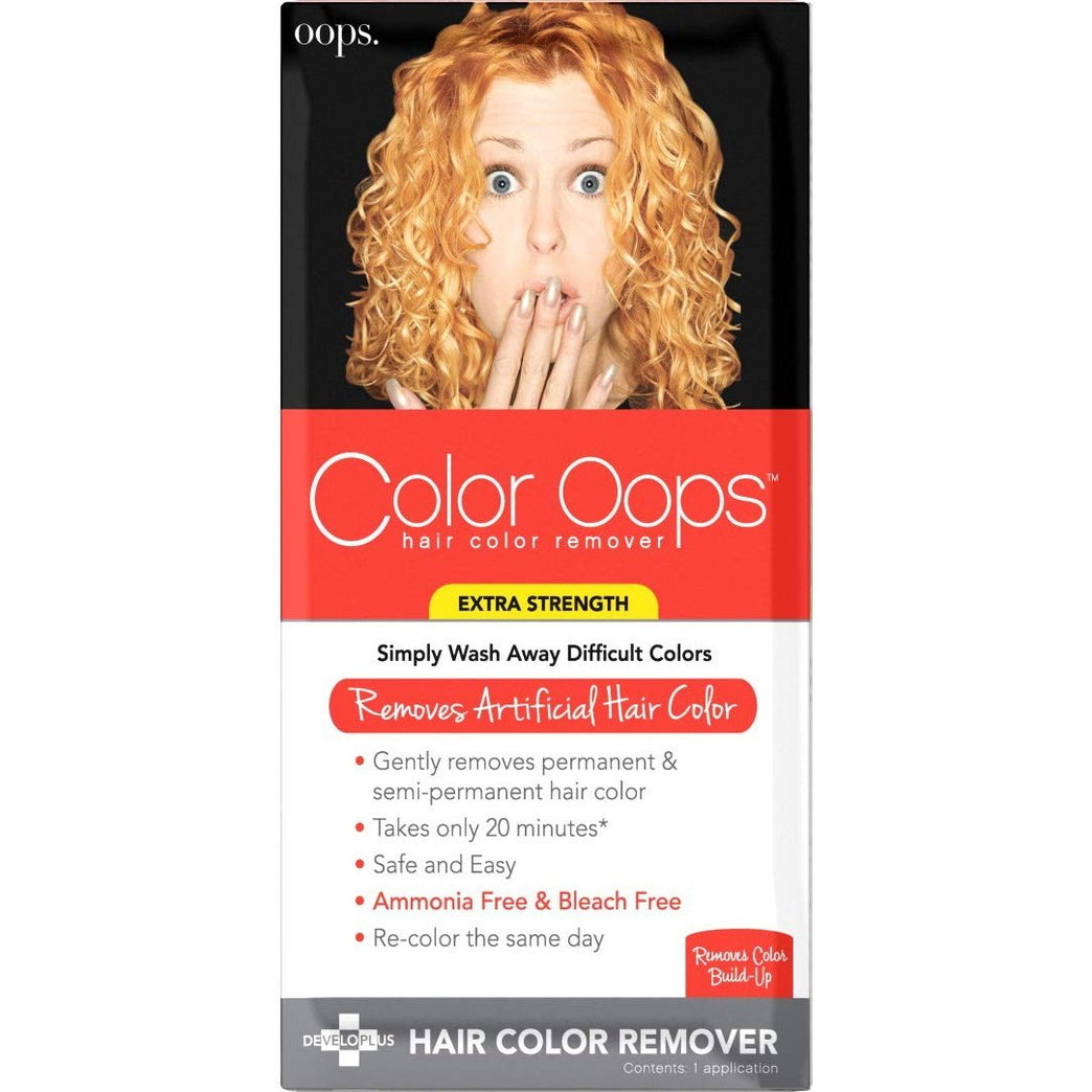 Developlus FCOP0002 Color Oops Hair Color Remover, Extra Strength, Extra Conditioning