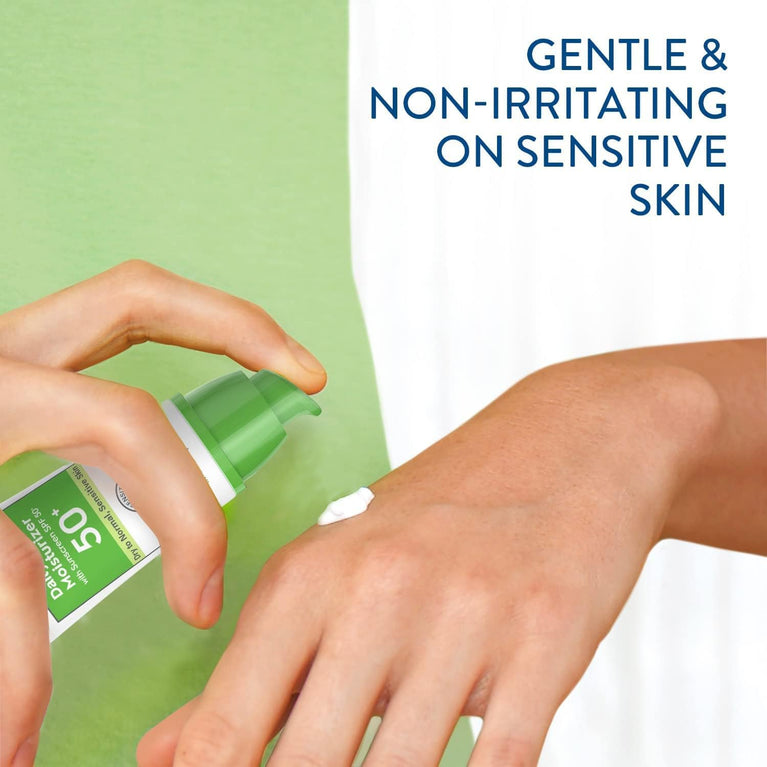 Cetaphil 2-in-1 Nourishing Face Moisturiser with Glycerin, Vitamin E, and SPF 50+