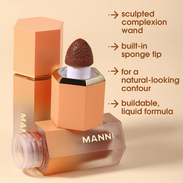 Silky Matte Cream Contour Stick in Caramel Tan