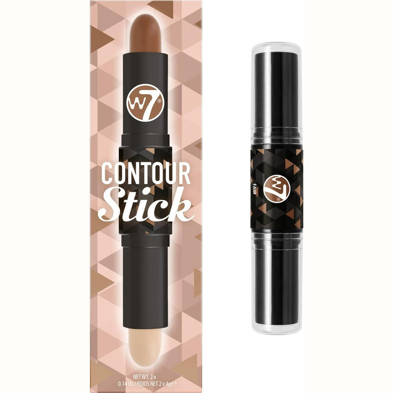 W7 Dual-Purpose Contour & Highlight Wand - Ideal for Fair Complexion