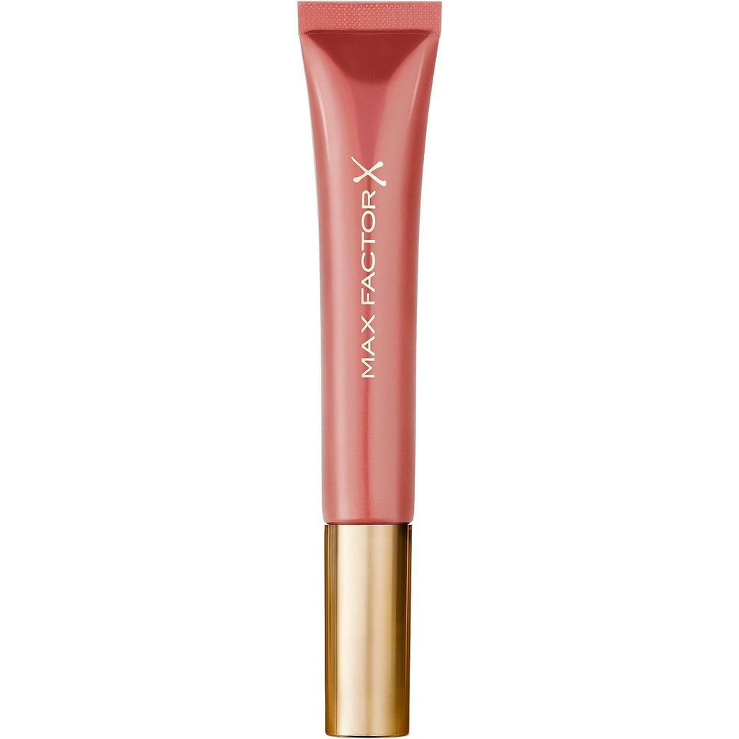 Max Factor 2-in-1 Nourishing Lip Gloss with Vitamin E and Mineral Oil, Nude Glory Shade, 9 ml