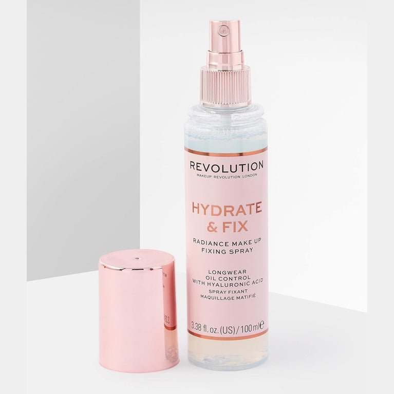 Revolution Beauty London Matte Fix & Hydrate Spray with Hyaluronic Acid
