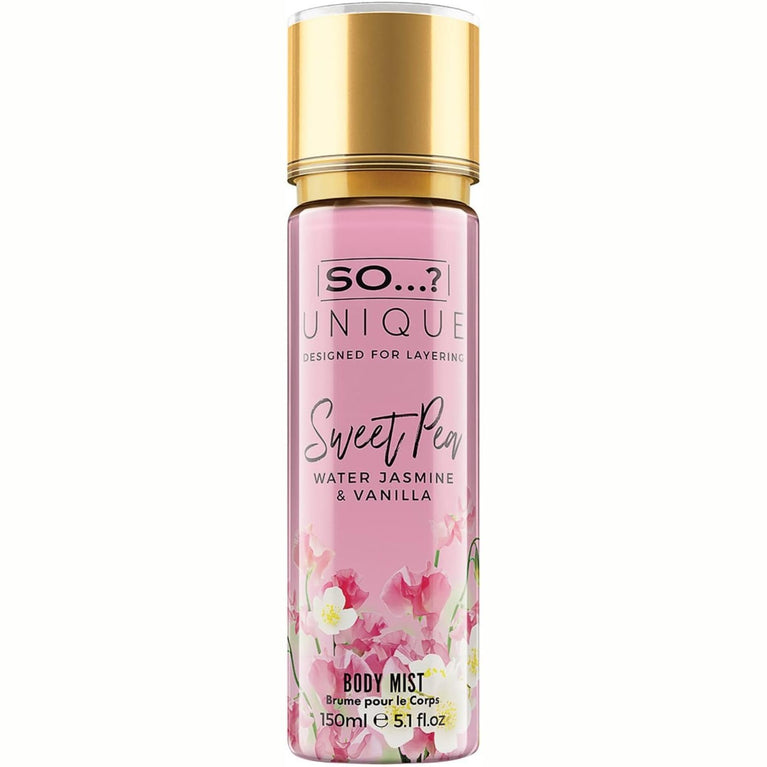 Sweet Pea Deluxe Women's Gift Set: Body Mist and Body Lotion Duo