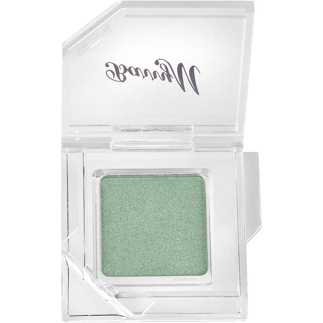 Barry M Cosmetics Clickable Single Pastel Green Shimmer Eyeshadow Palette, Pastel Green, Secret Garden, 1 count (Pack of 1)