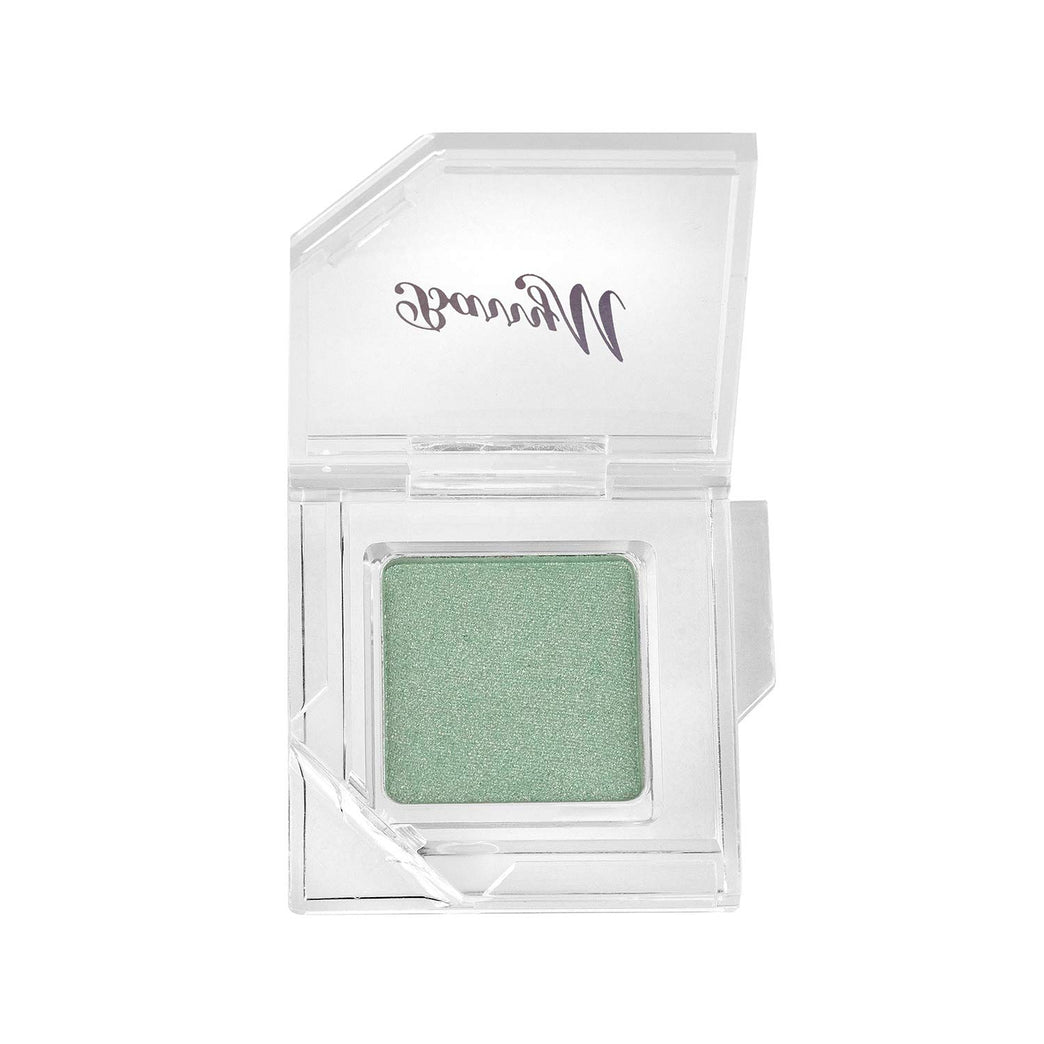 Barry M Cosmetics Clickable Single Pastel Green Shimmer Eyeshadow Palette, Pastel Green, Secret Garden, 1 count (Pack of 1)