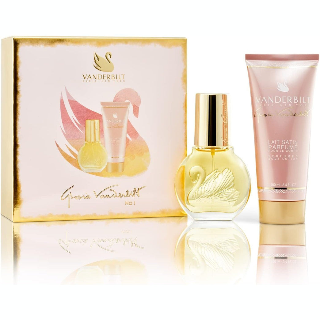 Gloria Vanderbilt No.1 Giftset Eau de Toilette Spray & Body Lotion for Women