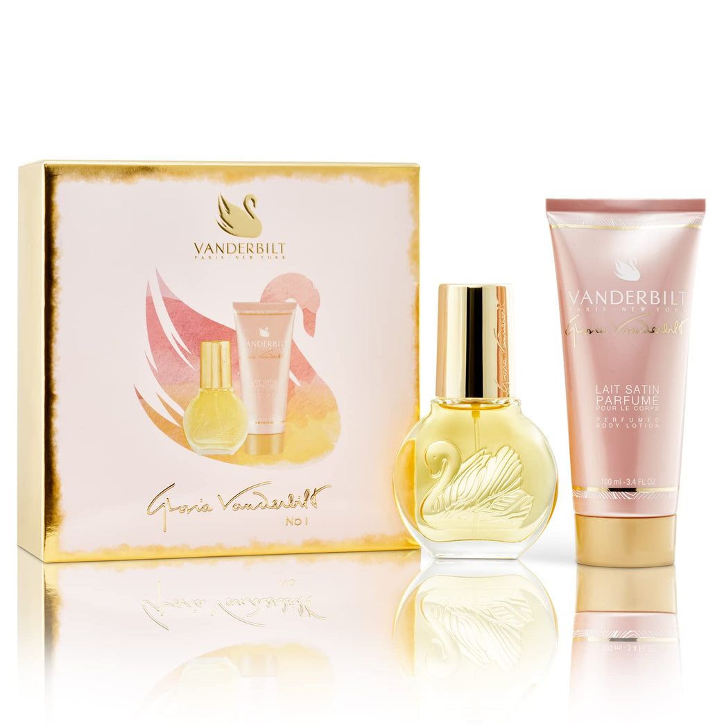 Gloria Vanderbilt No.1 Giftset Eau de Toilette Spray & Body Lotion for Women