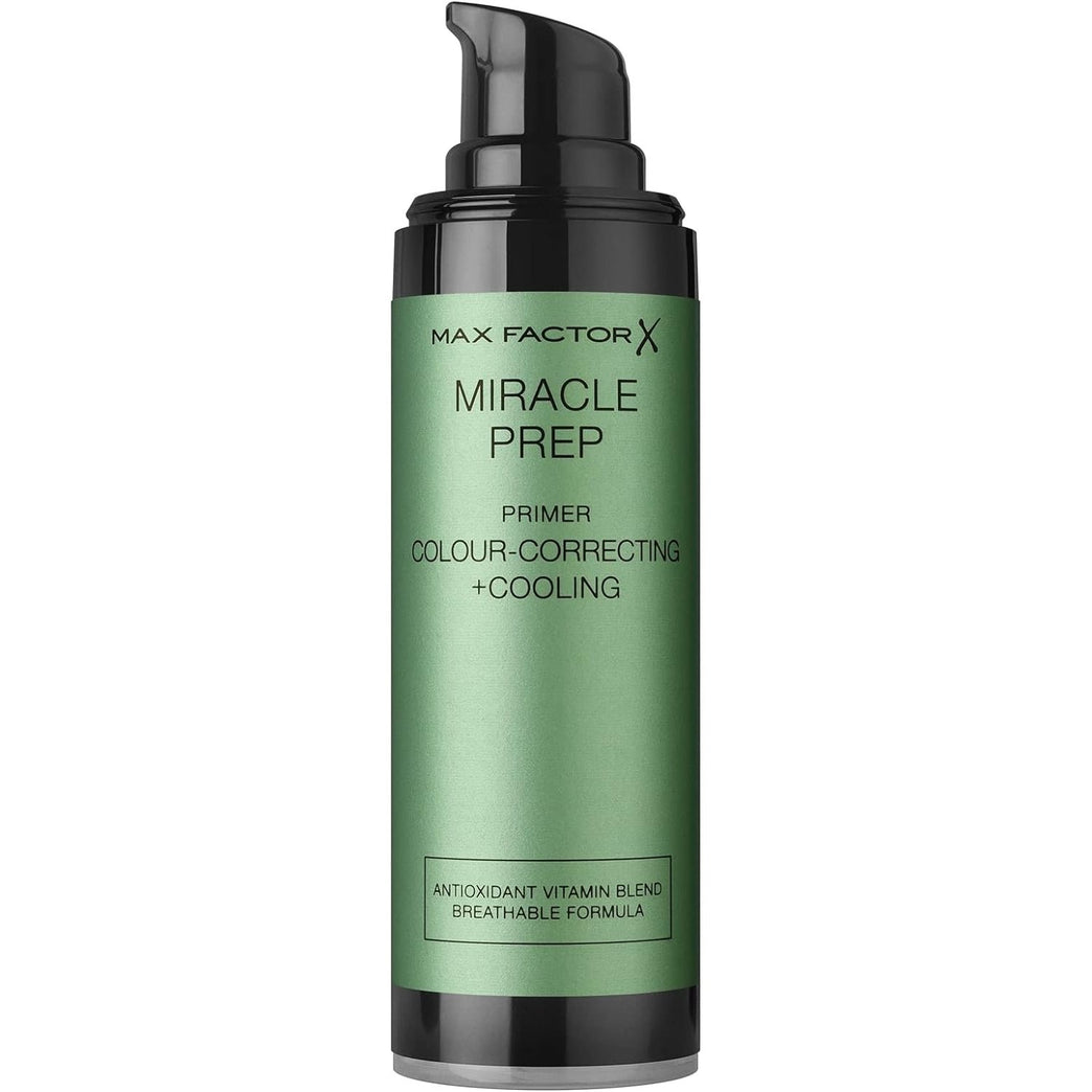 Max Factor Colour Correcting Miracle Primer with Hyaluronic Acid for a Flawless Skin, 30ml