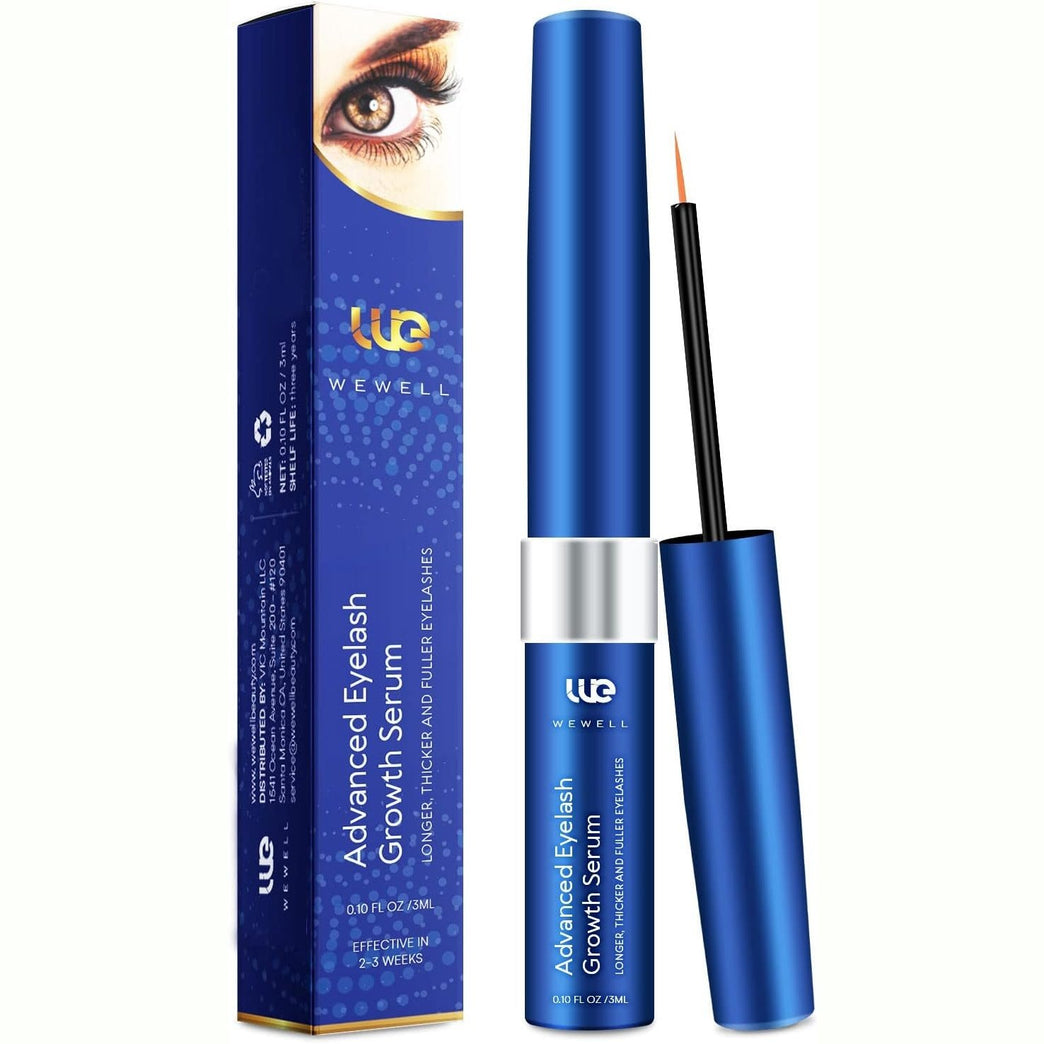 Wewell Advanced Eyelash Serum for Enhanced Growth, Thickness and Strength, 3 ML