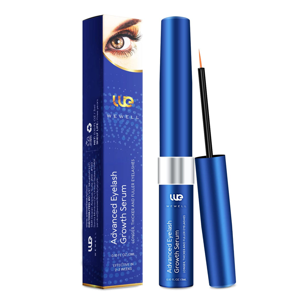 Wewell Advanced Eyelash Serum for Enhanced Growth, Thickness and Strength, 3 ML