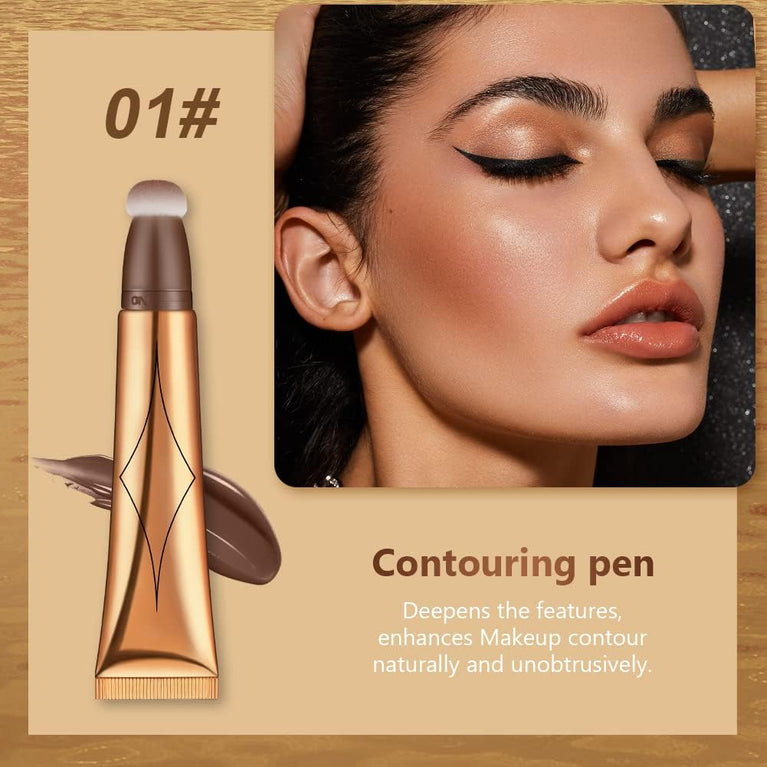 AOOWU All-in-One Bronzer, Illuminate, and Blusher Beauty Stick