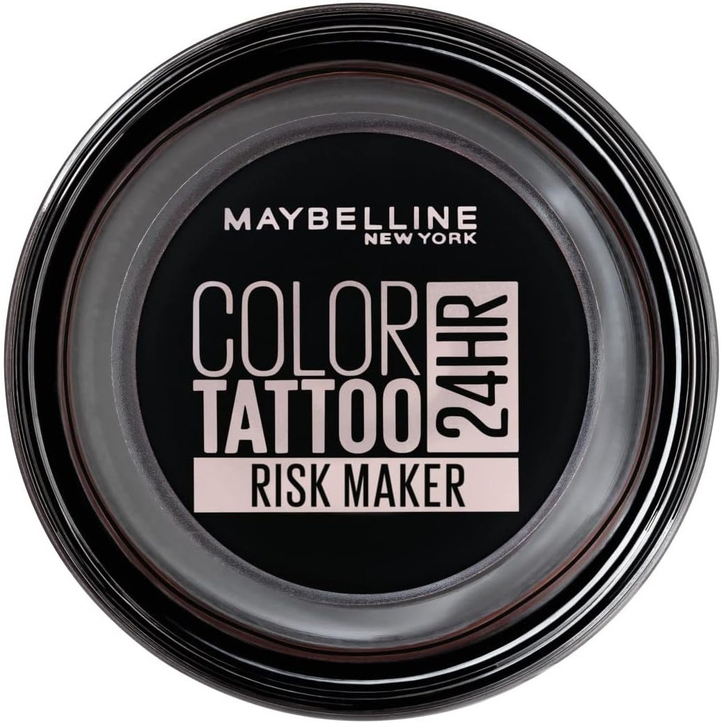 Maybelline New York 190 Risk Maker Tattoo Eyeshadow - Long-Lasting, Waterproof, and Crease Resistant