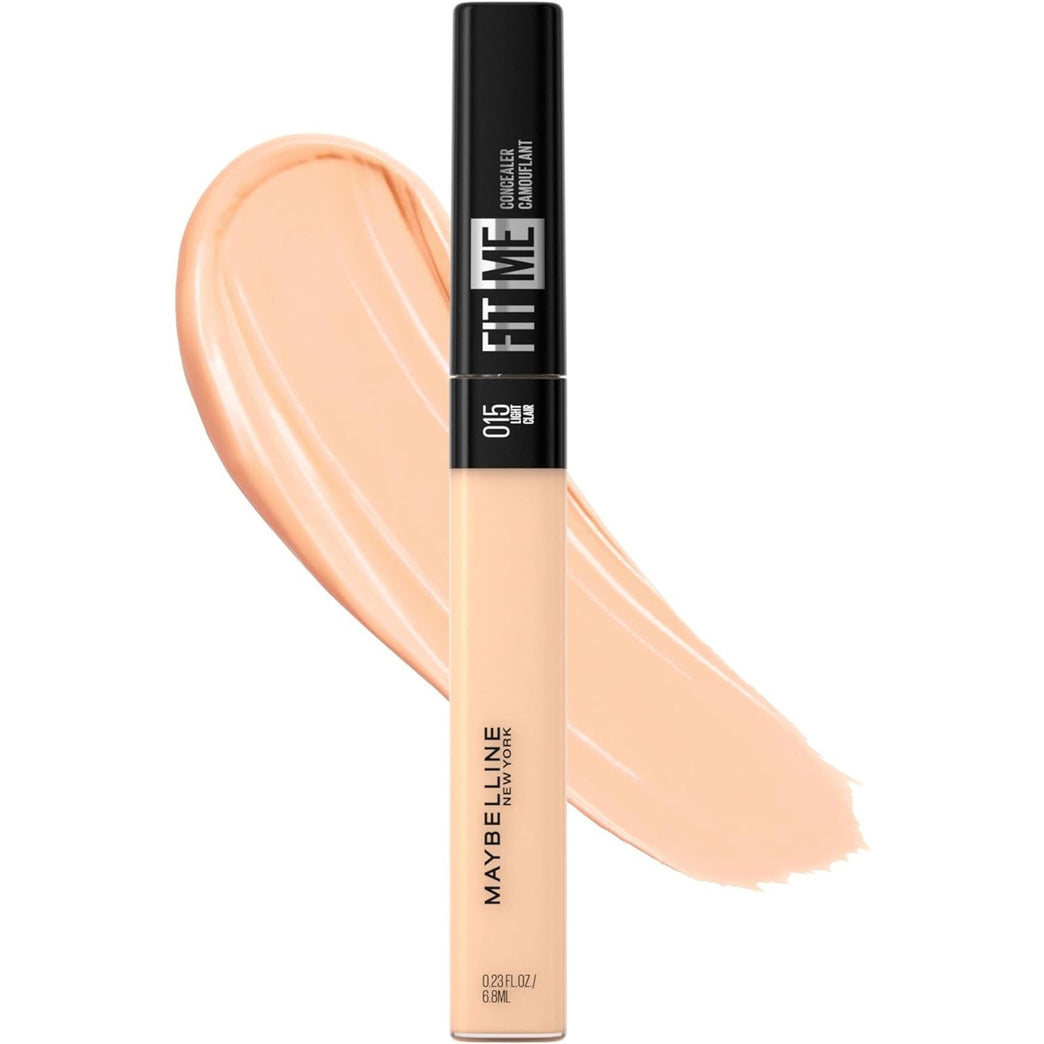 Maybelline Fit Me! Light 10 Shade Concealer - Ultra Blendable, Matte & Poreless, Full Coverage, 6.8 ml