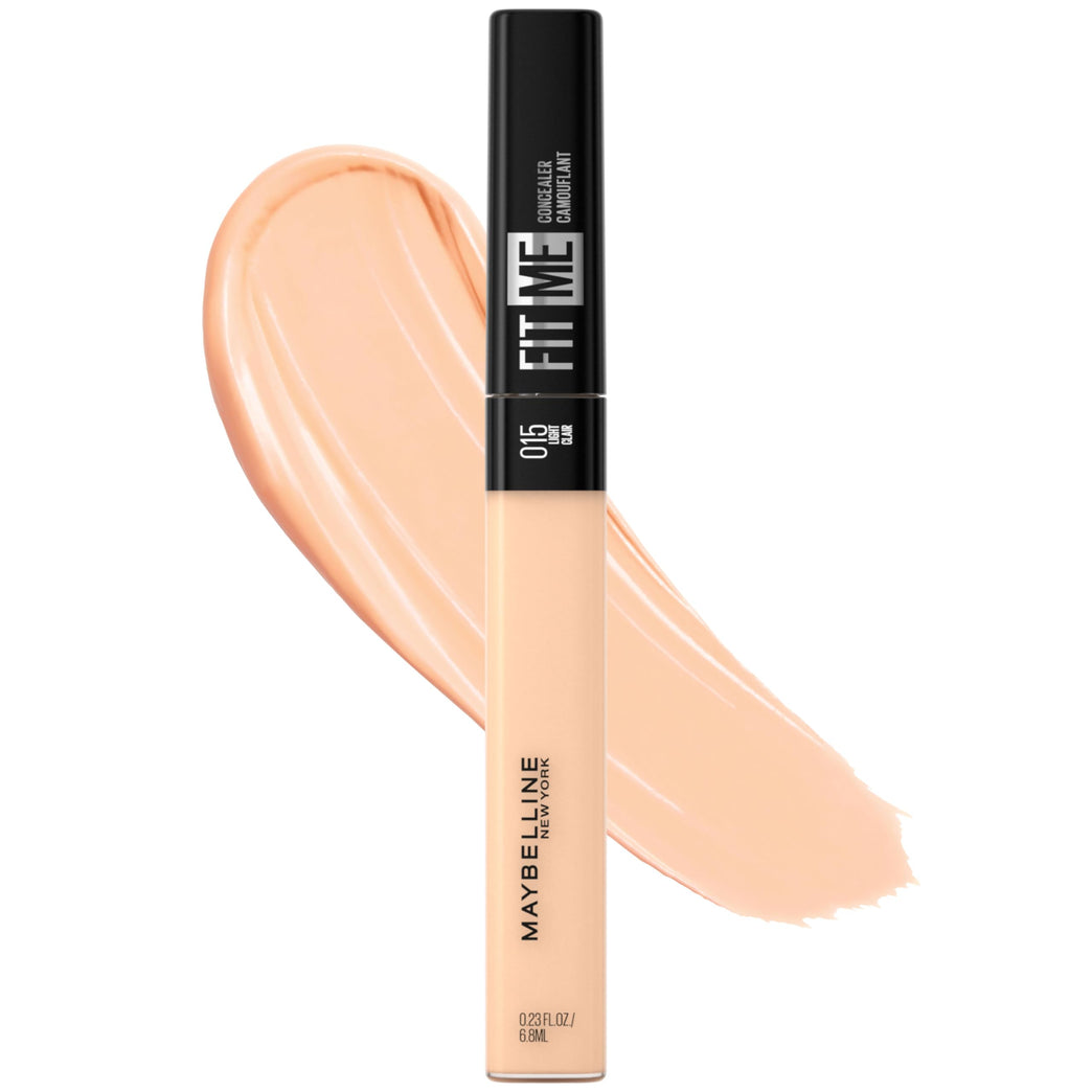 Maybelline Fit Me! Light 10 Shade Concealer - Ultra Blendable, Matte & Poreless, Full Coverage, 6.8 ml