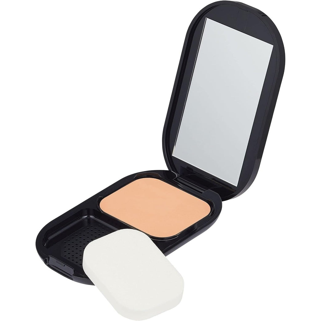 MAX FACTOR Facefinity All-Day Shine-Control Compact Foundation with SPF 20 - 003 Natural Rose, Vegan Formula, 10g
