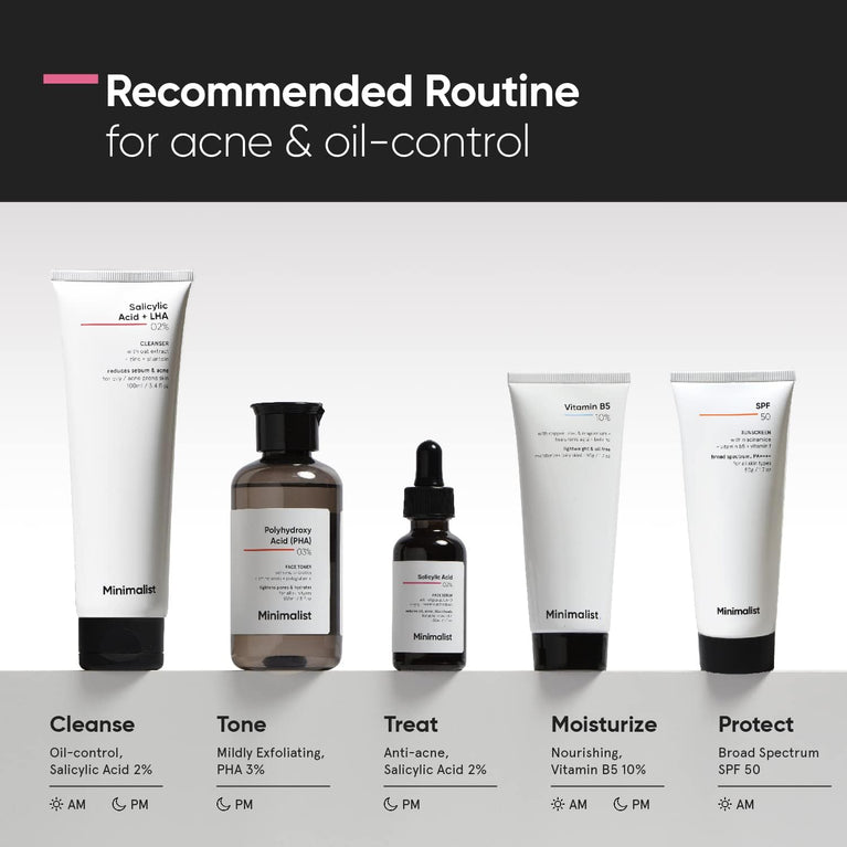 Advanced 2% Salicylic Acid Serum for Blackhead Removal and Oil Control - 30 ml