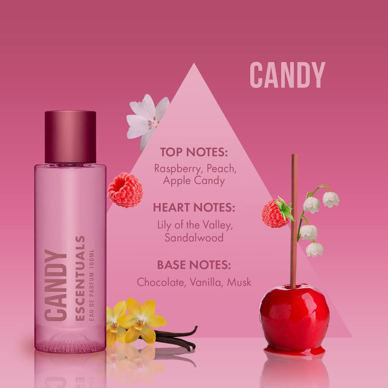 Escentuals Candy Eau de Parfum for Women, 100ml